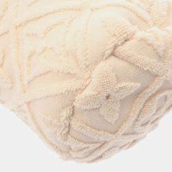 Louis Vuitton Vacation Beige Cotton Bucket Bag