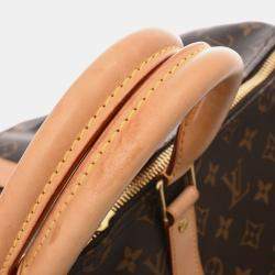 Louis Vuitton Monogram Keepall Bandouliere 45 2Way Brown Canvas Boston Bag