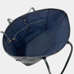 Louis Vuitton Bag Monogram Empreinte Tote Neverfull Mm Noir Black
