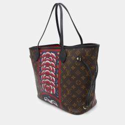 Louis Vuitton Tote Bag Monogram Neverfull Mm Kabuki Daruma Kansai Yamamoto Nicolas Ghesquiere
