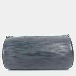 Louis Vuitton Epi Xl Soft Polochon Pm Crossbody Bag Cylindrical Shoulder Leather Noir Black