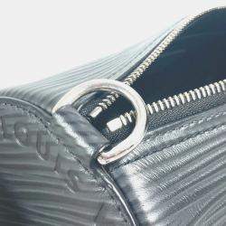 Louis Vuitton Epi Xl Soft Polochon Pm Crossbody Bag Cylindrical Shoulder Leather Noir Black