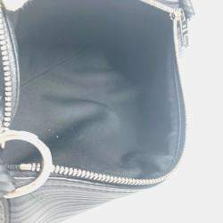 Louis Vuitton Epi Xl Soft Polochon Pm Crossbody Bag Cylindrical Shoulder Leather Noir Black
