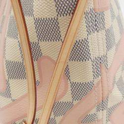 Louis Vuitton Damier Azur (Taisienne) Neverfull Mm Handbag