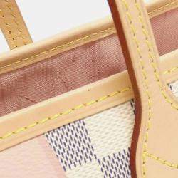Louis Vuitton Damier Azur (Taisienne) Neverfull Mm Handbag