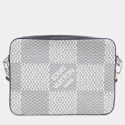 Louis Vuitton Damier Graphite 3D Trio Messenger Shoulder Bag
