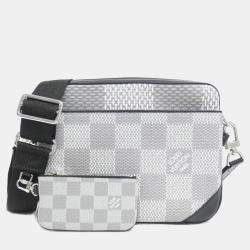 Louis Vuitton Damier Graphite 3D Trio Messenger Shoulder Bag