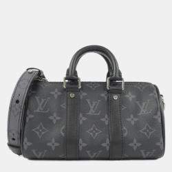 Louis Vuitton Monogram Eclipse Reverse Keepall Xs Boston Bag