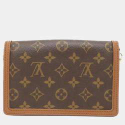 Louis Vuitton Monogram Portefeuille Dauphine Chain Wallet