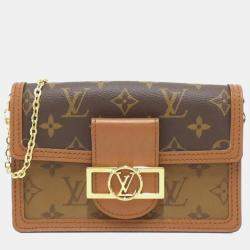 Louis Vuitton Monogram Portefeuille Dauphine Chain Wallet