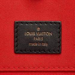 Louis Vuitton Monogram Giant Reverse On The Go Gm Handbag Shoulder Bag Brown Pvc Leather