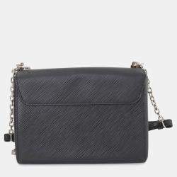 Louis Vuitton Epi Twist Mm Chain Shoulder Bag Leather Noir