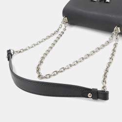 Louis Vuitton Epi Twist Mm Chain Shoulder Bag Leather Noir