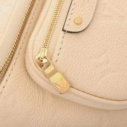 Louis Vuitton Monogram Empreinte Mini Bum Bag Creme Leather