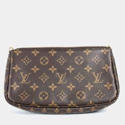 Louis Vuitton Monogram Multi Pochette Accessoires Khaki/Brown Canvas Crossbody Bag