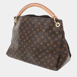 Louis Vuitton Monogram Artsy Mm Brown Canvas Shoulder Bag