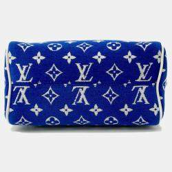 Louis Vuitton LV Match Speedy Bandoulière 20 White Monogram Canvas Handbag