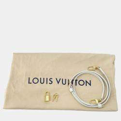 Louis Vuitton LV Match Speedy Bandoulière 20 White Monogram Canvas Handbag