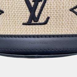 Louis Vuitton Monogram Nano Baguette Black Shoulder Bag