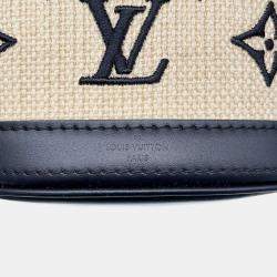 Louis Vuitton Monogram Nano Baguette Black Shoulder Bag