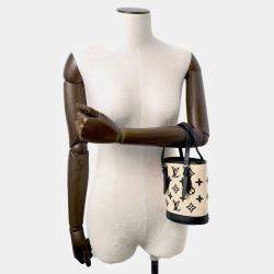 Louis Vuitton Monogram Nano Baguette Black Shoulder Bag