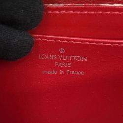 Louis Vuitton Shoulder Bag Monogram Satin Griotte Cherry Blossom