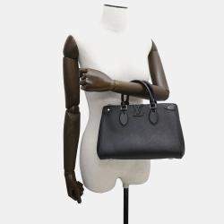 Pre Owned Louis Vuitton Grenelle PM Black Epi Leather Tote Bag