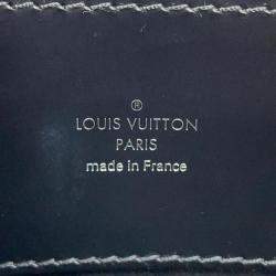 Pre Owned Louis Vuitton Grenelle PM Black Epi Leather Tote Bag