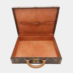 Louis Vuitton Trunk Case Monogram President Clasall Attache Bag