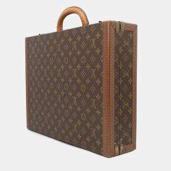 Louis Vuitton Trunk Case Monogram President Clasall Attache Bag
