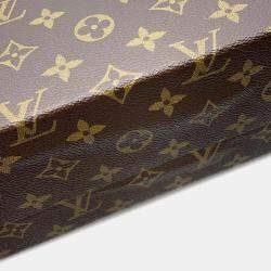 Louis Vuitton Trunk Case Monogram President Clasall Attache Bag