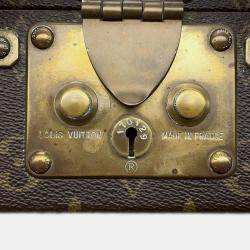 Louis Vuitton Trunk Case Monogram President Clasall Attache Bag