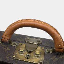 Louis Vuitton Trunk Case Monogram President Clasall Attache Bag