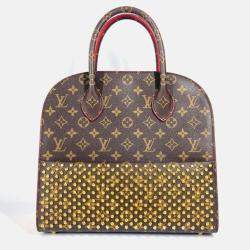 Louis Vuitton Monogram Studs Iconoclast Tote Bag Canvas Brown