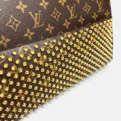 Louis Vuitton Monogram Studs Iconoclast Tote Bag Canvas Brown