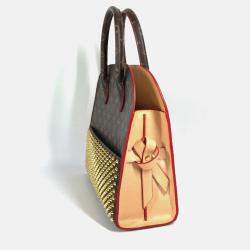 Louis Vuitton Monogram Studs Iconoclast Tote Bag Canvas Brown