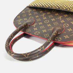 Louis Vuitton Monogram Studs Iconoclast Tote Bag Canvas Brown