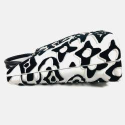 Louis Vuitton Tufted Monogram Cabas Shoulder Bag Vertical Tote Coated Canvas Black