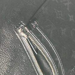 Louis Vuitton Tufted Monogram Cabas Shoulder Bag Vertical Tote Coated Canvas Black