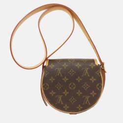 Pre Owned Louis Vuitton Tambourin NM Brown Monogram Shoulder Bag 