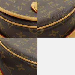 Pre Owned Louis Vuitton Tambourin NM Brown Monogram Shoulder Bag 