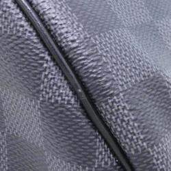 Louis Vuitton Damier Graphite Keepall Bandouliere 55Cm Boston Bag