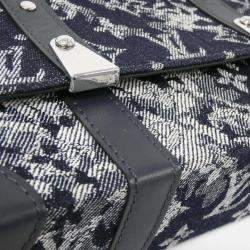 Louis Vuitton Monogram Tapestry Trunk Messenger Shoulder Bag