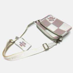 Louis Vuitton Damier Giant Spray Bag Shoulder Bag Blanc White