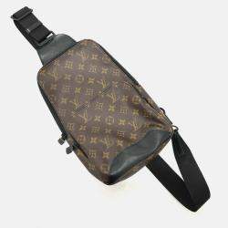 Louis Vuitton Monogram macassar Crossbody Bag Brown
