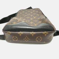Louis Vuitton Monogram macassar Crossbody Bag Brown