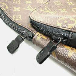 Louis Vuitton Monogram macassar Crossbody Bag Brown