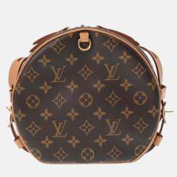 Louis Vuitton Monogram Boite Chapeau Souple Brown Canvas Shoulder Bag