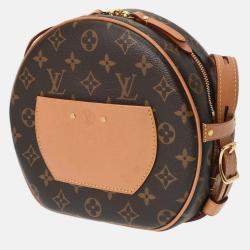 Louis Vuitton Monogram Boite Chapeau Souple Brown Canvas Shoulder Bag