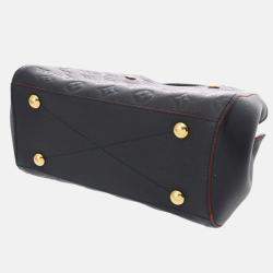 Louis Vuitton Monogram Empreinte Montaigne Bb 2Way Marine Rouge Leather Handbag